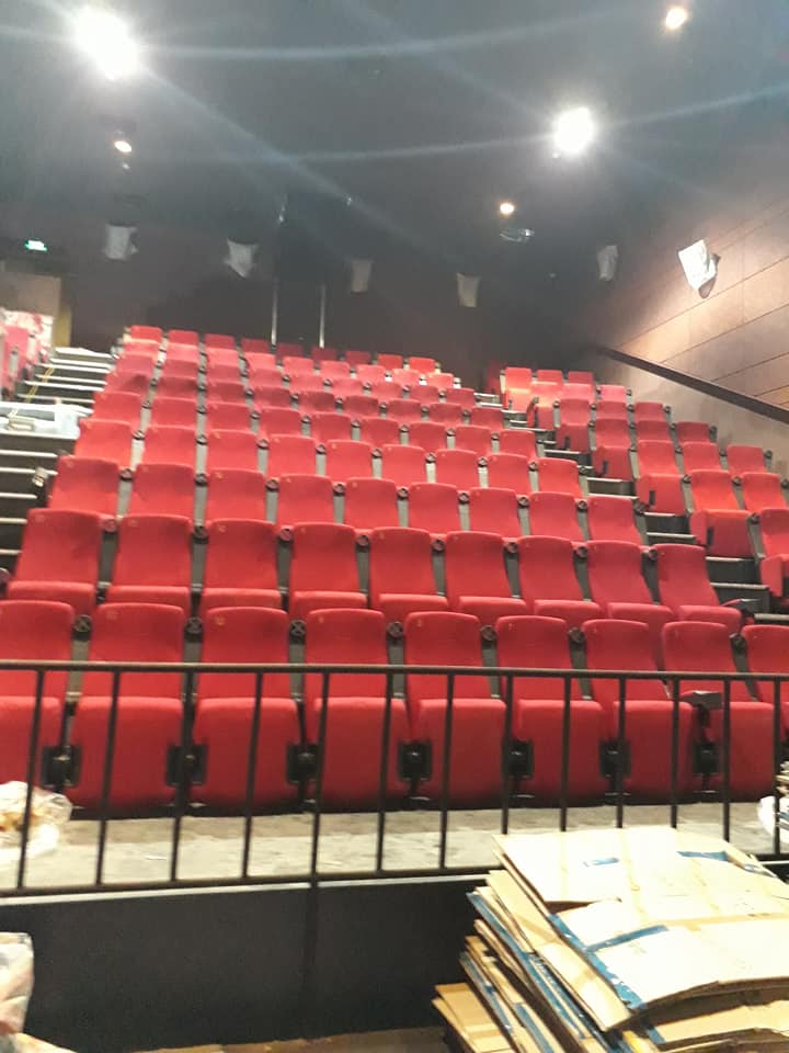 Thi công rạp chiếu phim Lotte Cinema Long Biên 