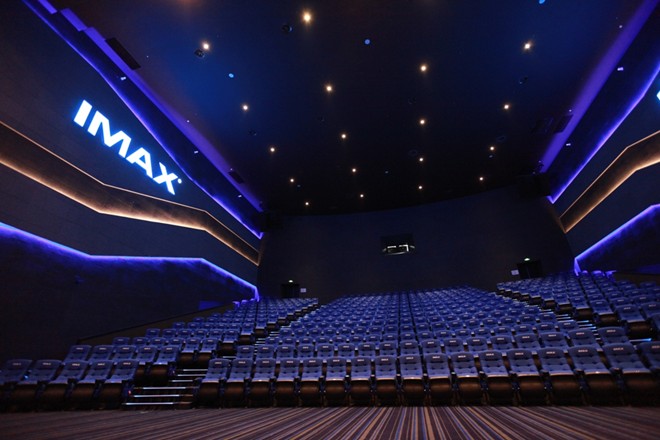 Rạp chiếu phim IMAX với không gian ấn tượng
